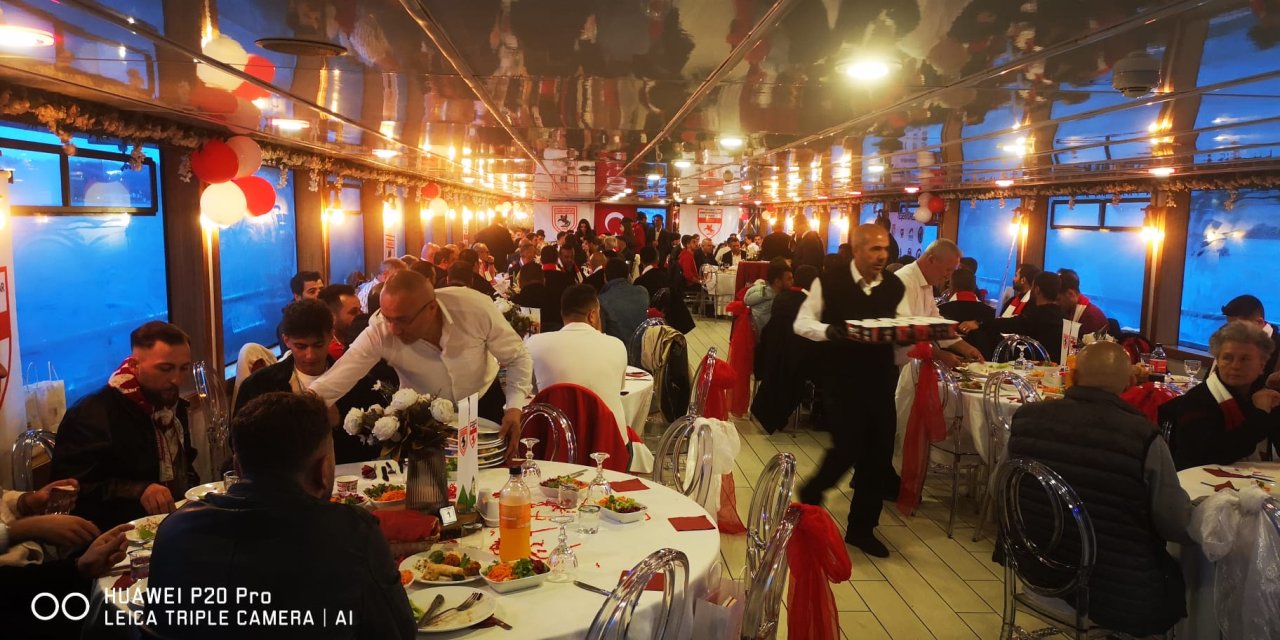 Samsunsporlular gecesine yoğun ilgi