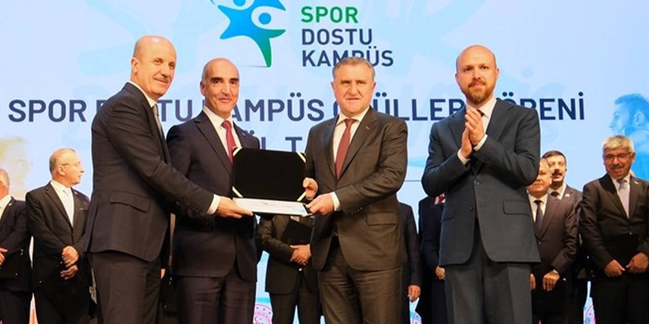 Spor Dostu Kampüs ünvanı almaya hak kazandı