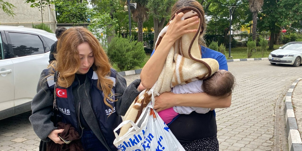 Evlerden hırsızlık yapan kadın yakalandı