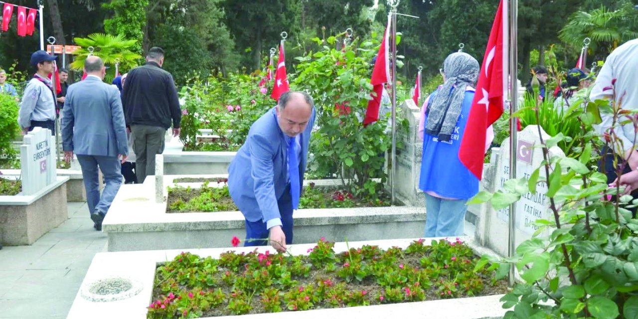İl Müftüsü Çakır'dan şehitliklere ziyaret