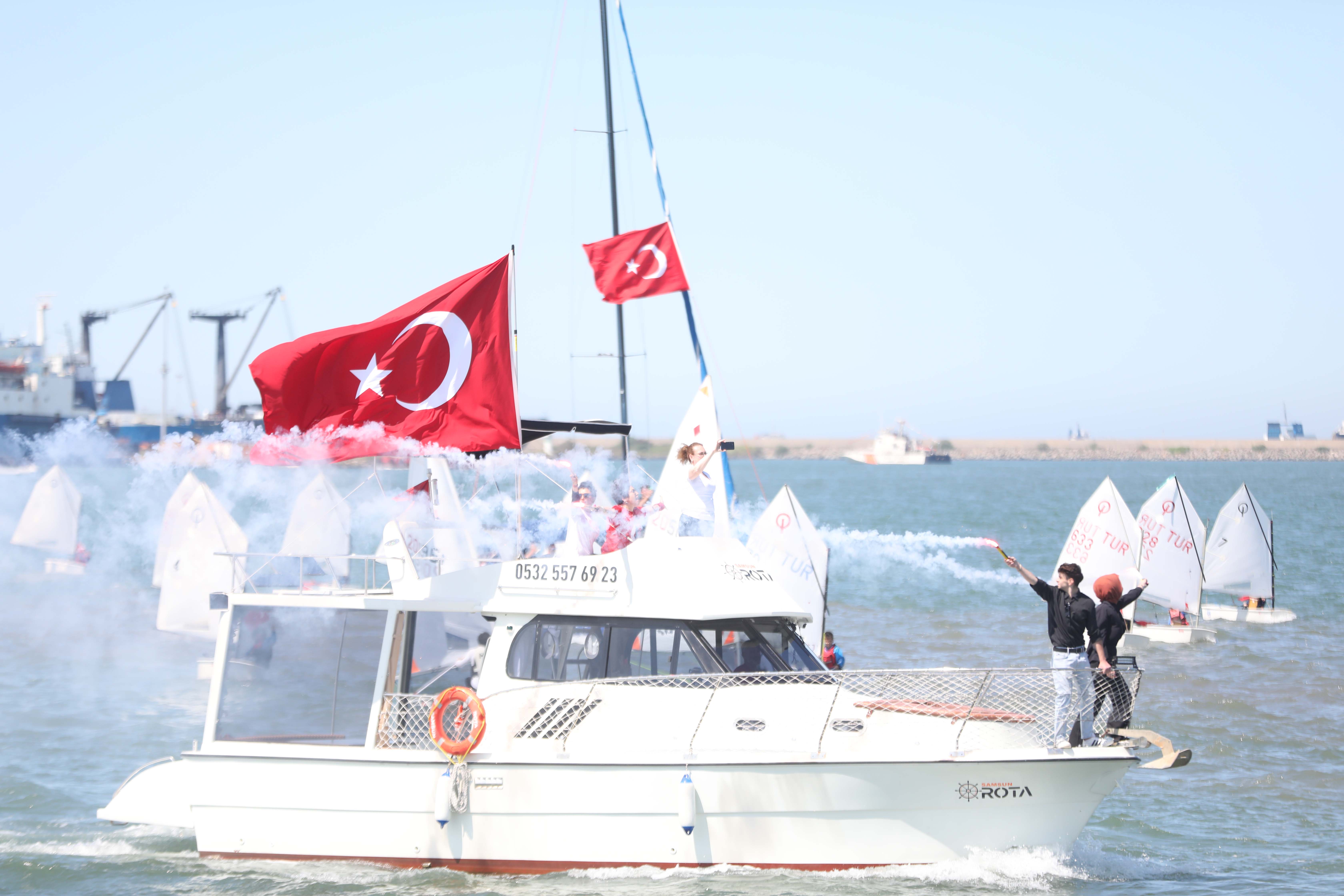Samsun Limanı'nda 19 Mayıs Şöleni