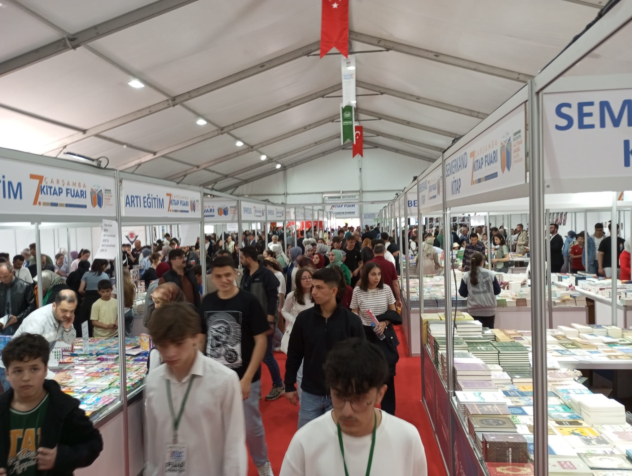 Samsun’da Kültür Fuarı Başladı