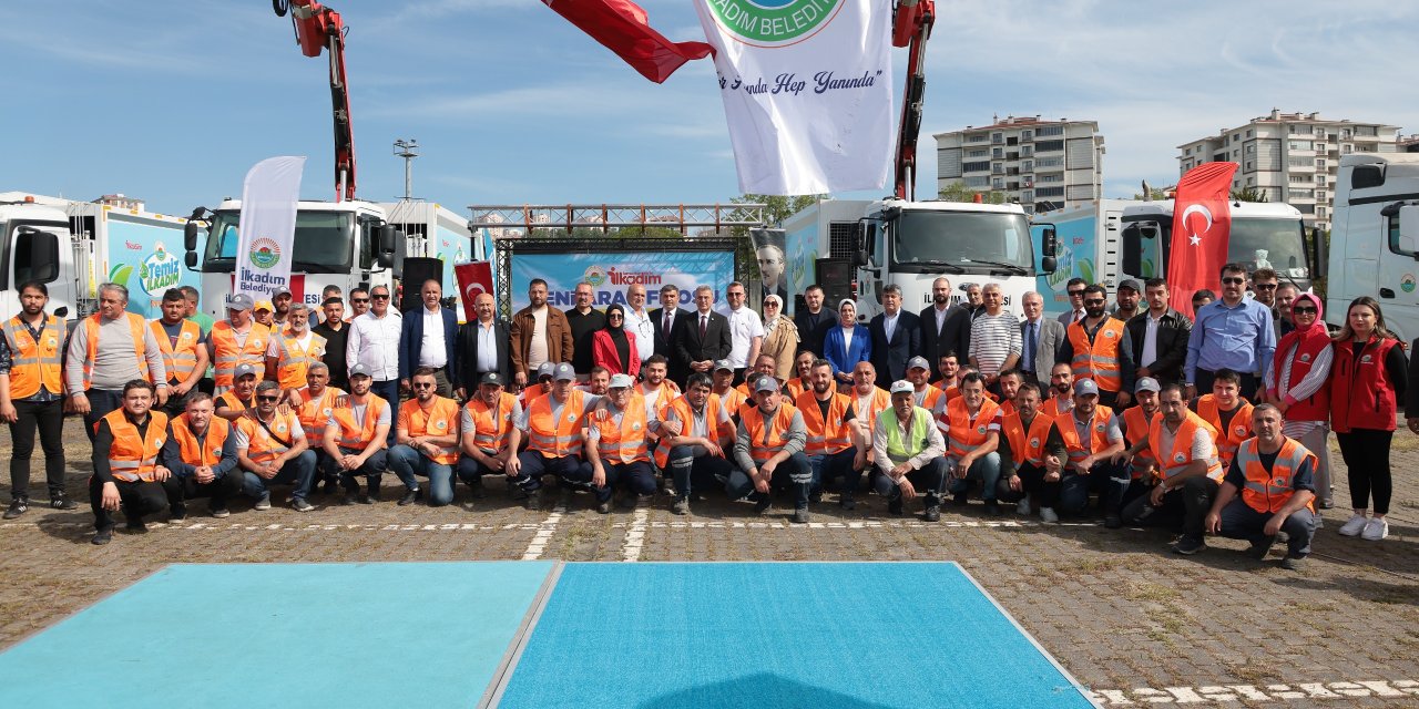İlkadım’da filoya 40 yeni araç eklendi
