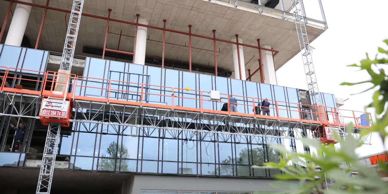 Şehir Kütüphanesi’nin yüzde 42’si tamamlandı