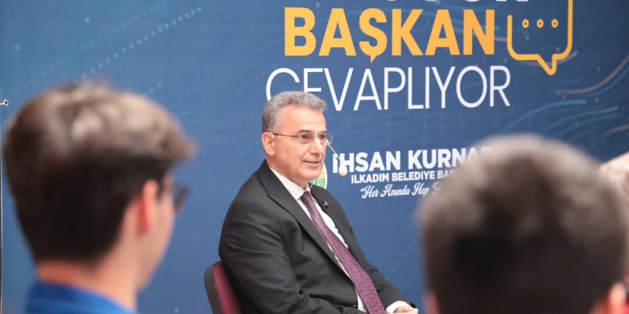 Gençler sordu Başkan Kurnaz cevapladı