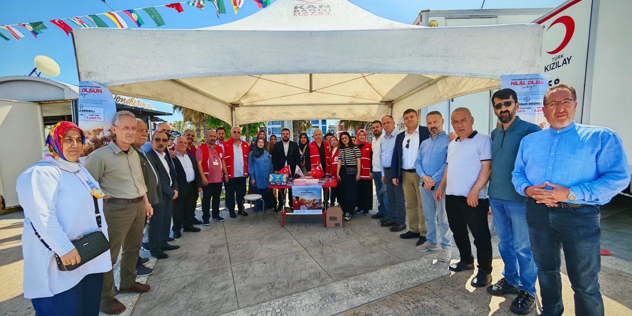 AK Parti Atakum İlçe Teşkilatı'ndan örnek davranış: Hayat kurtarmak senin kanında var!
