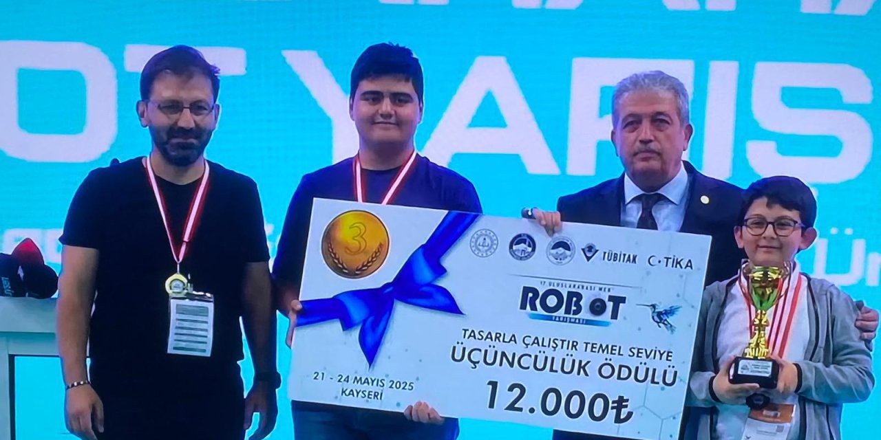 Samsun'dan  13 takım derece aldı