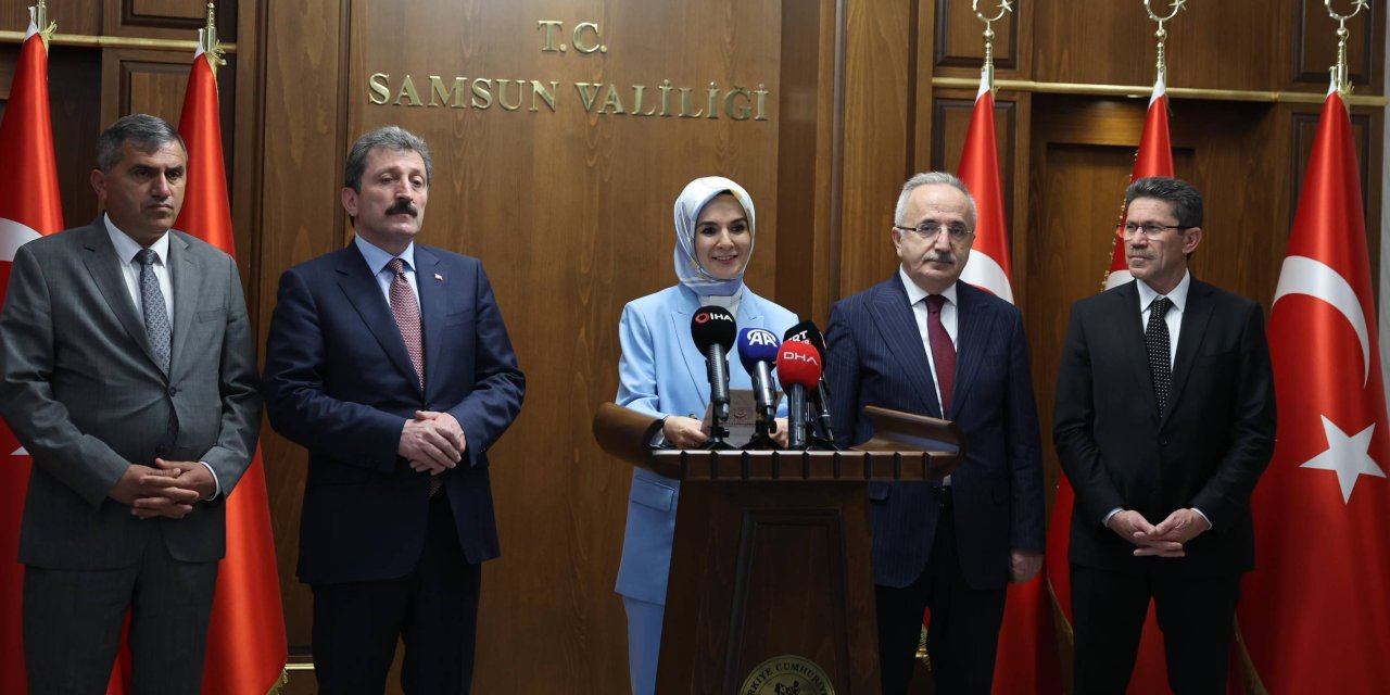 Samsun ziyaretinde açıklamalarda bulundu