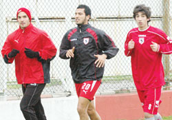 Düz koşu yaptılar