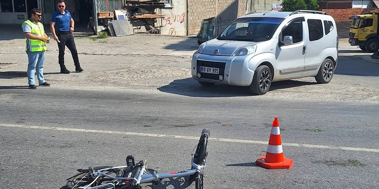Trafik kazasında 1 kişi yaralandı