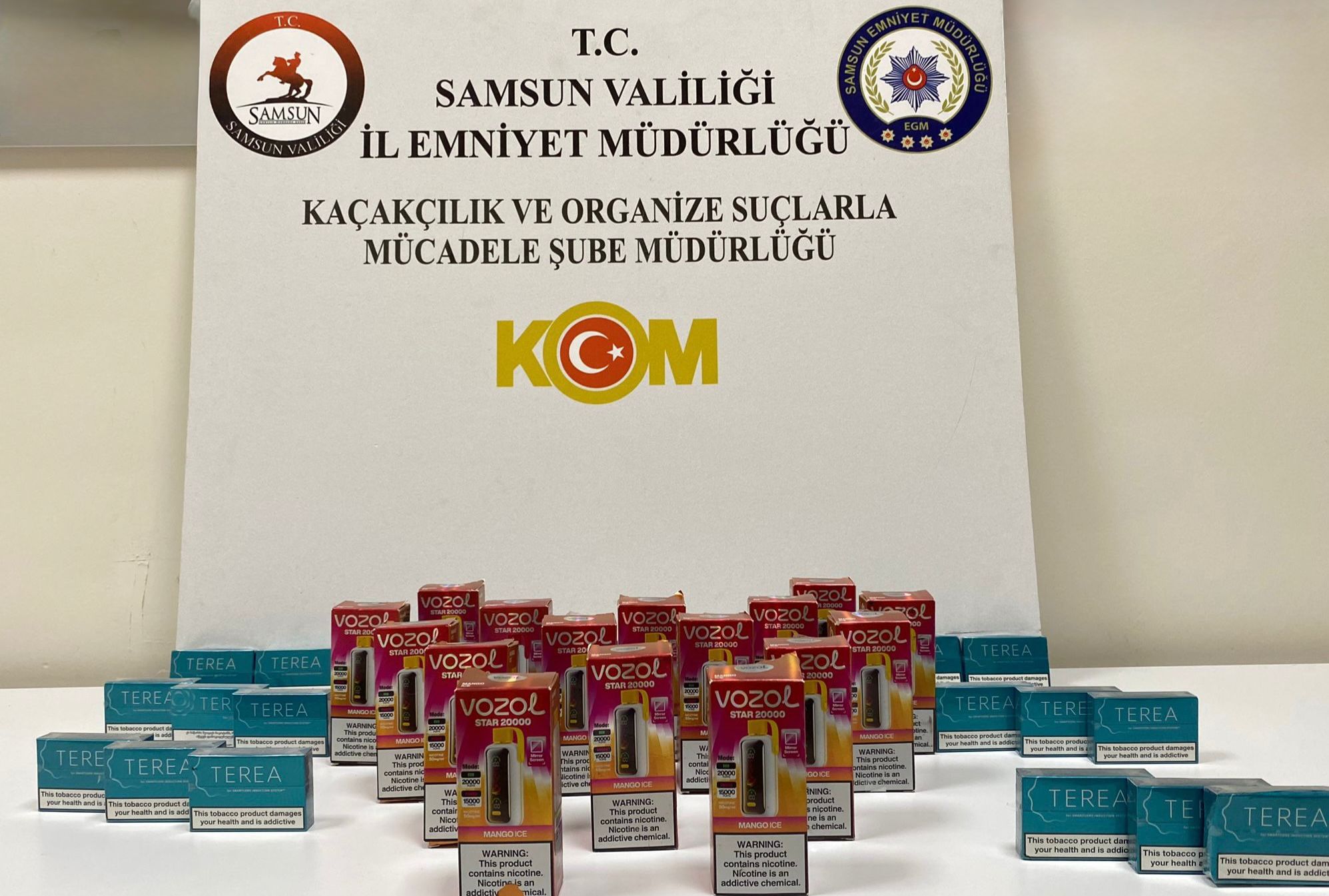 Samsun'da Kaçakçılık Operasyonunda Zanlı Yakalandı