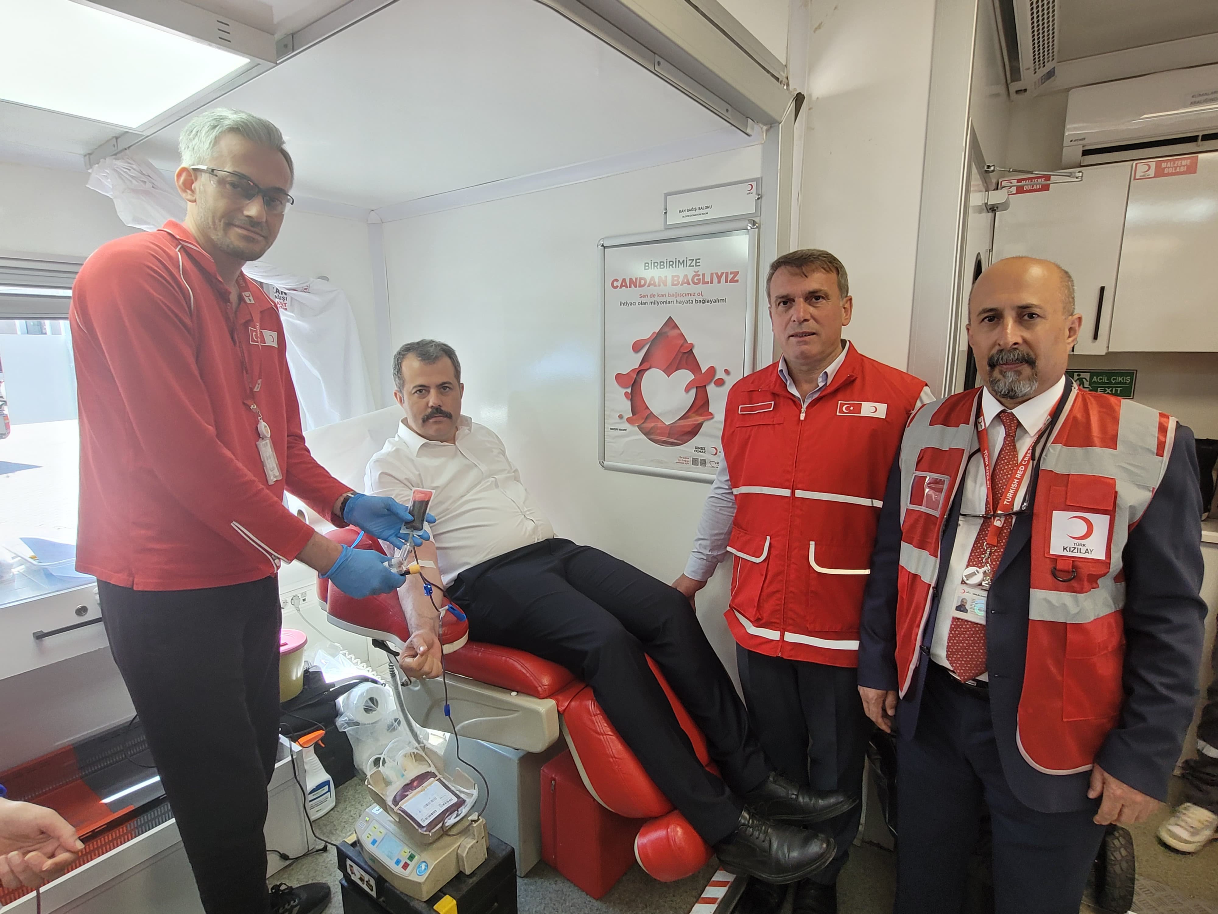 Vezirköprü'de Kan Bağışı Kampanyası
