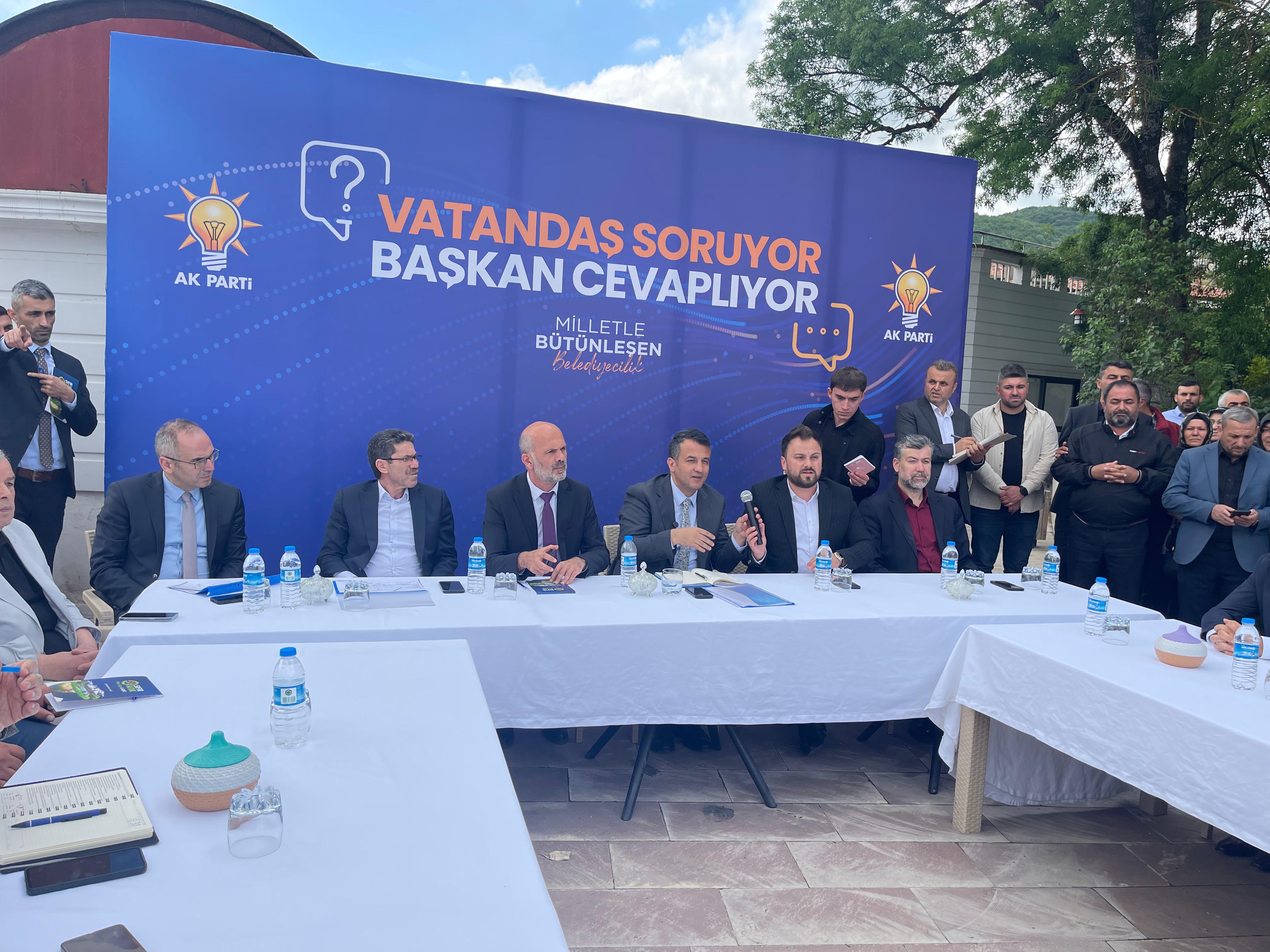 Halit Doğan, Halkın Sorularını Yanıtladı