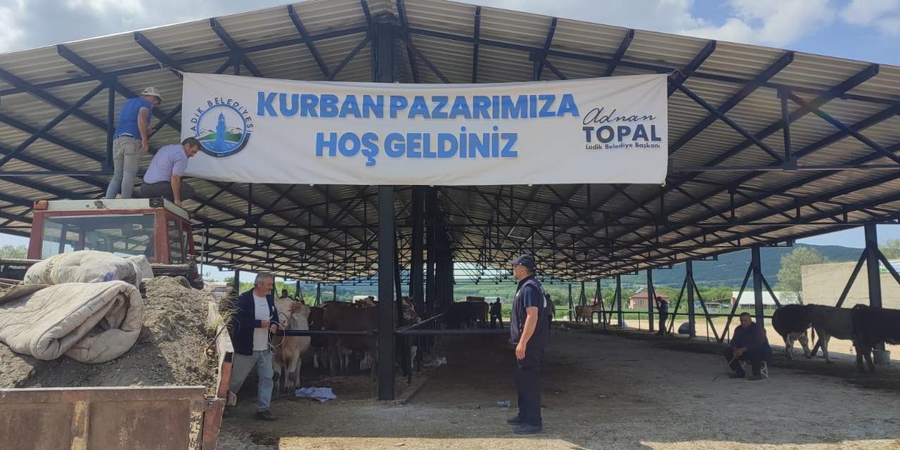 Kapalı hayvan pazarı hizmete açıldı