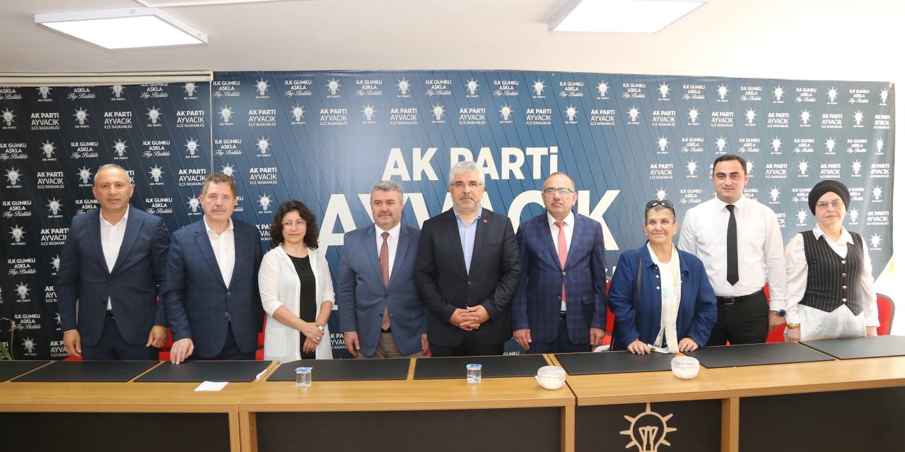 Milletvekili Aksu bayramlaşma programına katıldı