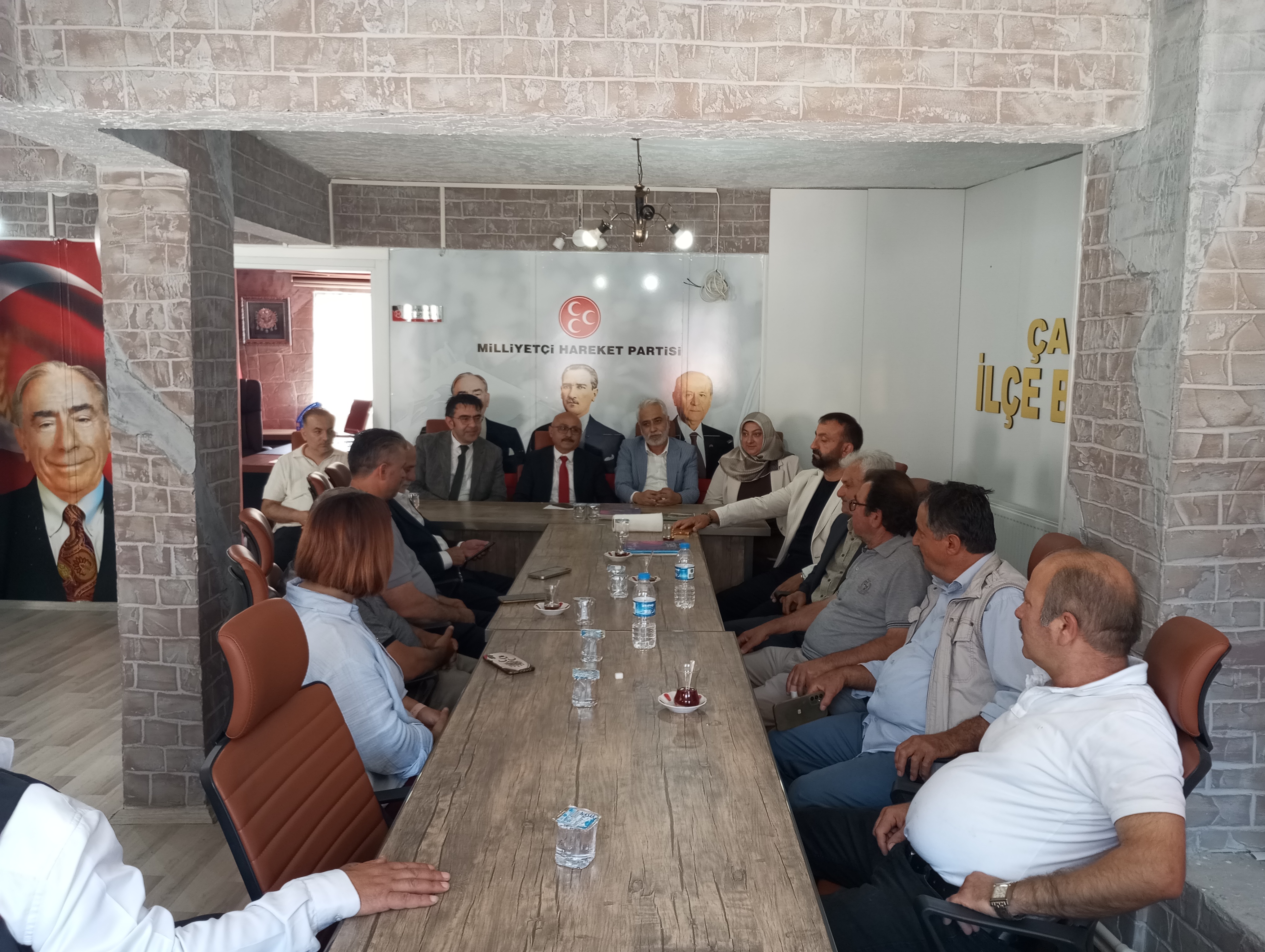 Mhp Çarşamba İlçe Başkanlığında Bayramlaşma Programı