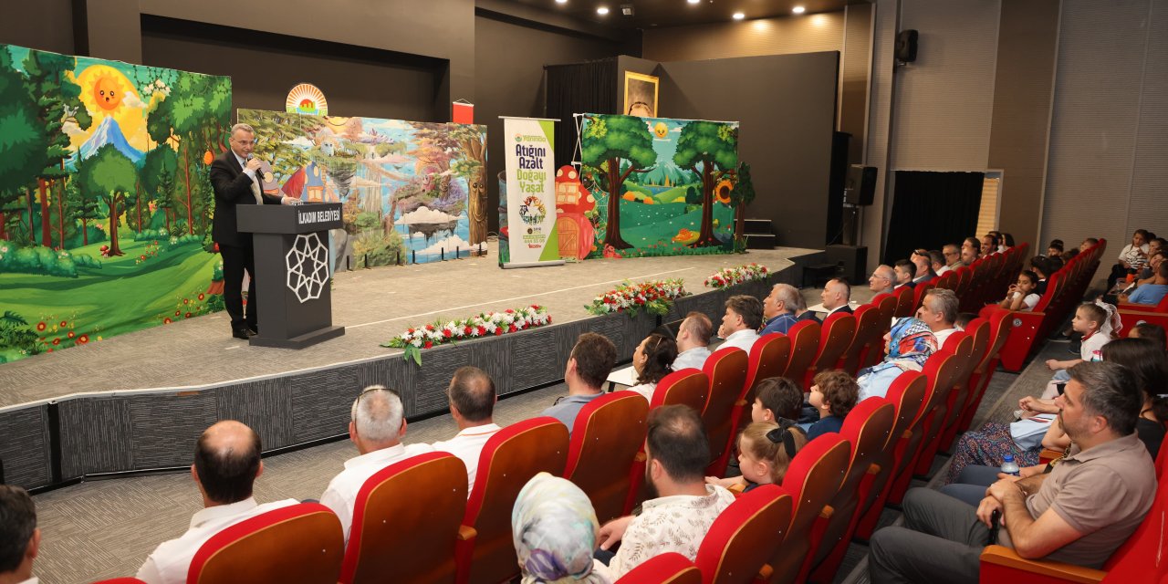 Çevre bilinci tiyatro ile anlatıldı