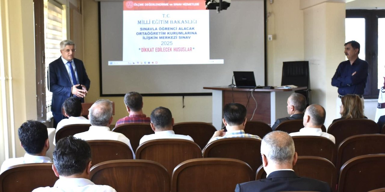 Samsun’da LGS öncesi son hazırlıklar değerlendirildi