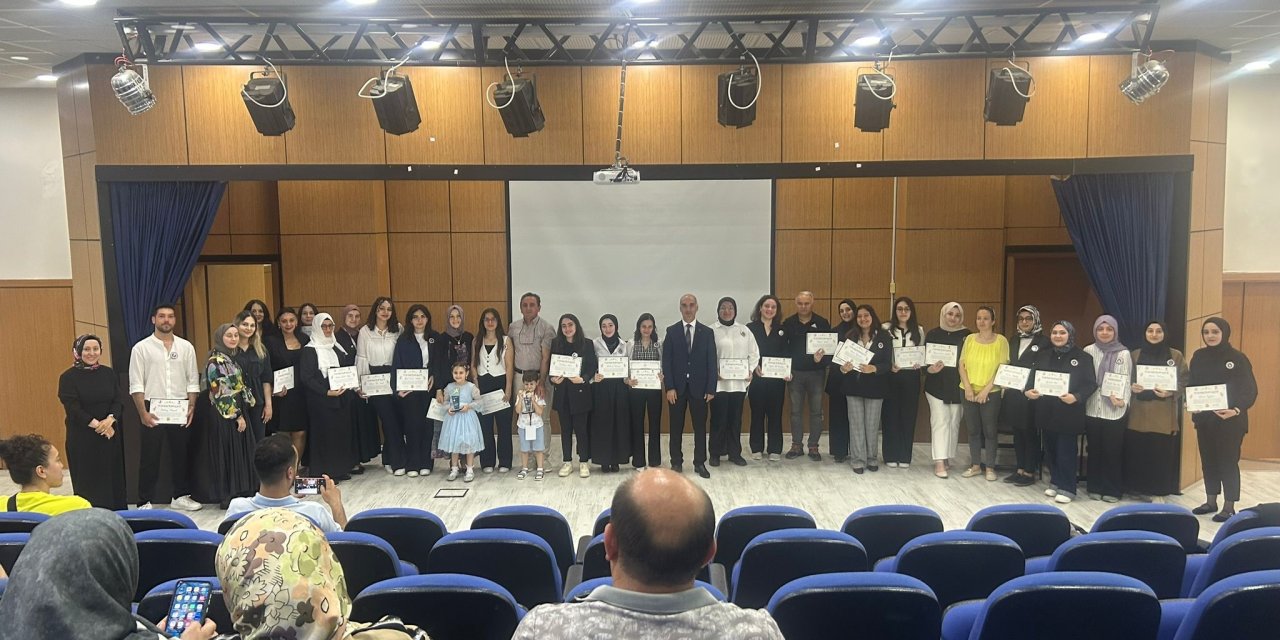 OMÜ’de 'Sessizliğe Ses Oldular' projesi tamamlandı