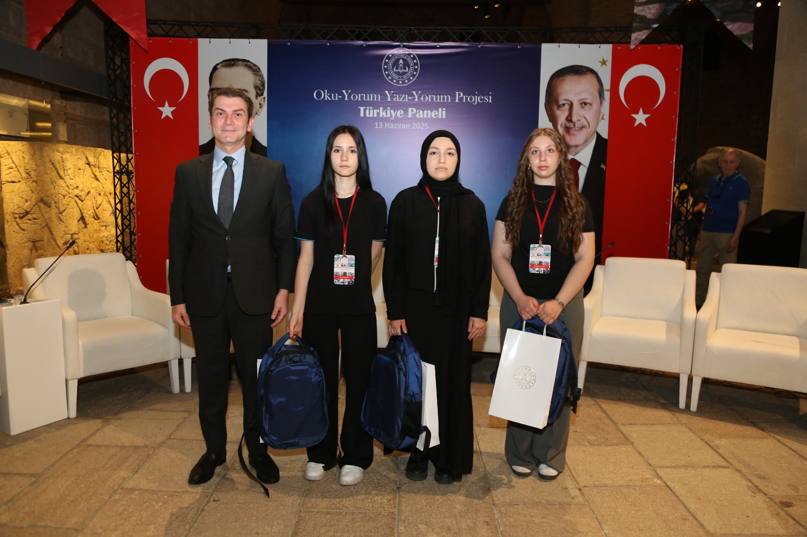 Havza Fen Lisesi Öğrencisi ödülünü Ankara’da aldı