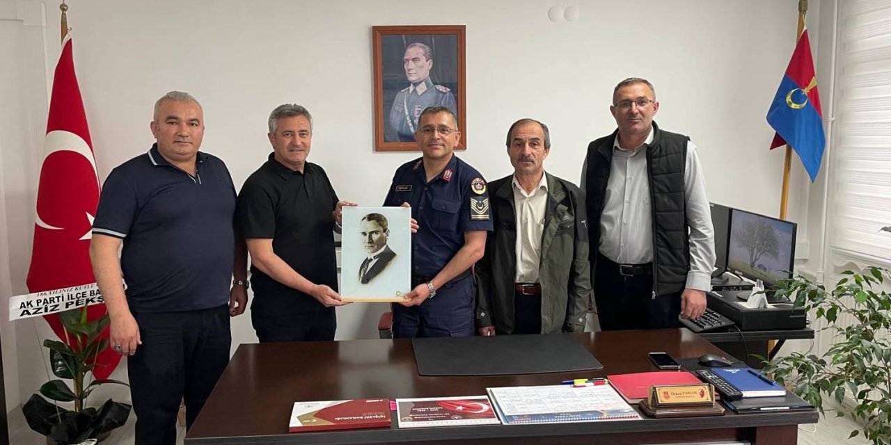 Esnaf odalarından jandarma ziyareti
