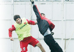 Çift kale nefes kesti