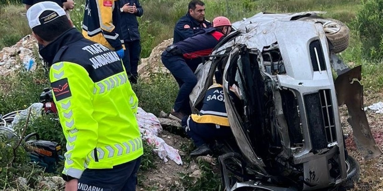 Trafik kazasında 4 kişi yaralandı