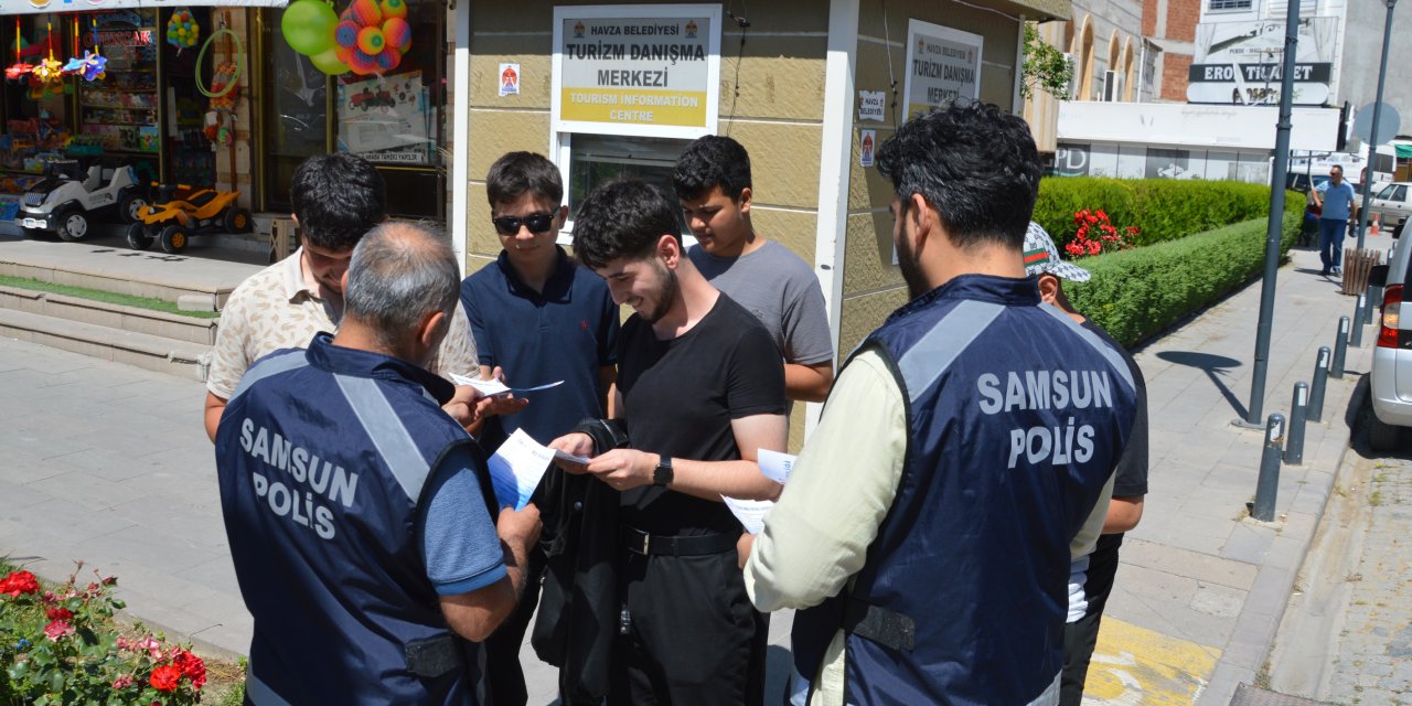 Polis ekipleri vatandaşları uyardı