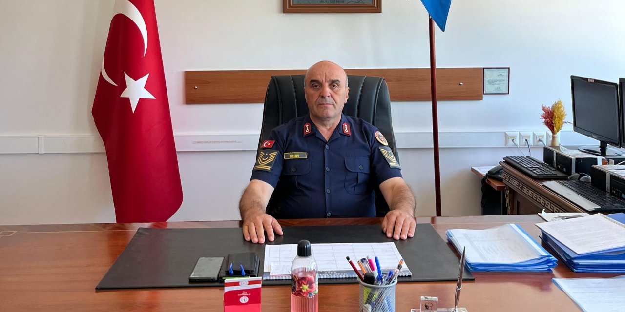 Jandarma Bölük Komutanı Demir görevine başladı