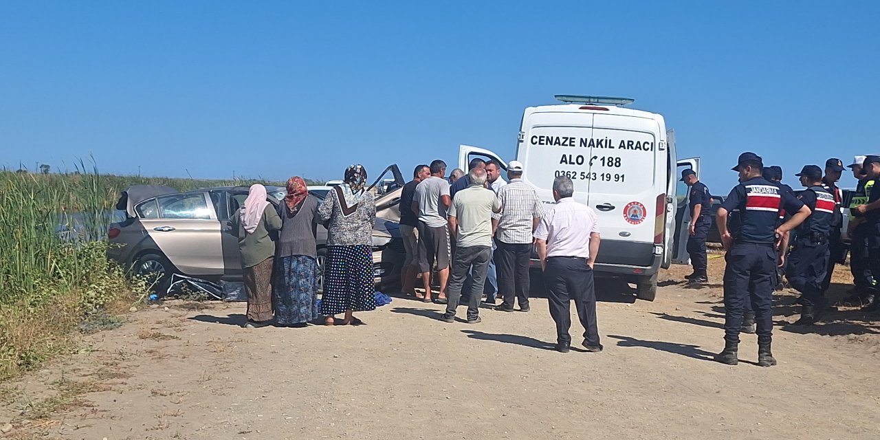 Devrilen otomobilin sürücüsü hayatını kaybetti