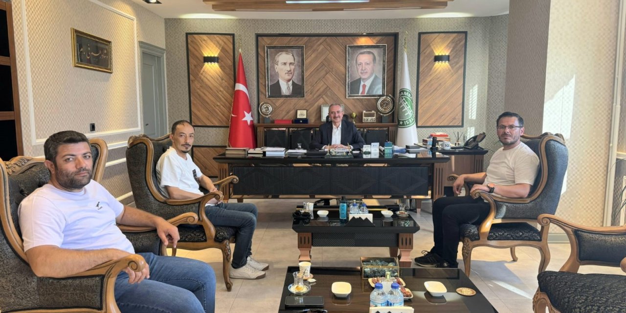 Başkan İnan'dan Başkan Dündar'a ziyaret