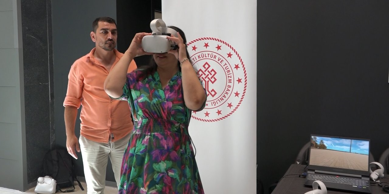VR ile tarihe sanal yolculuk Samsun’da başladı