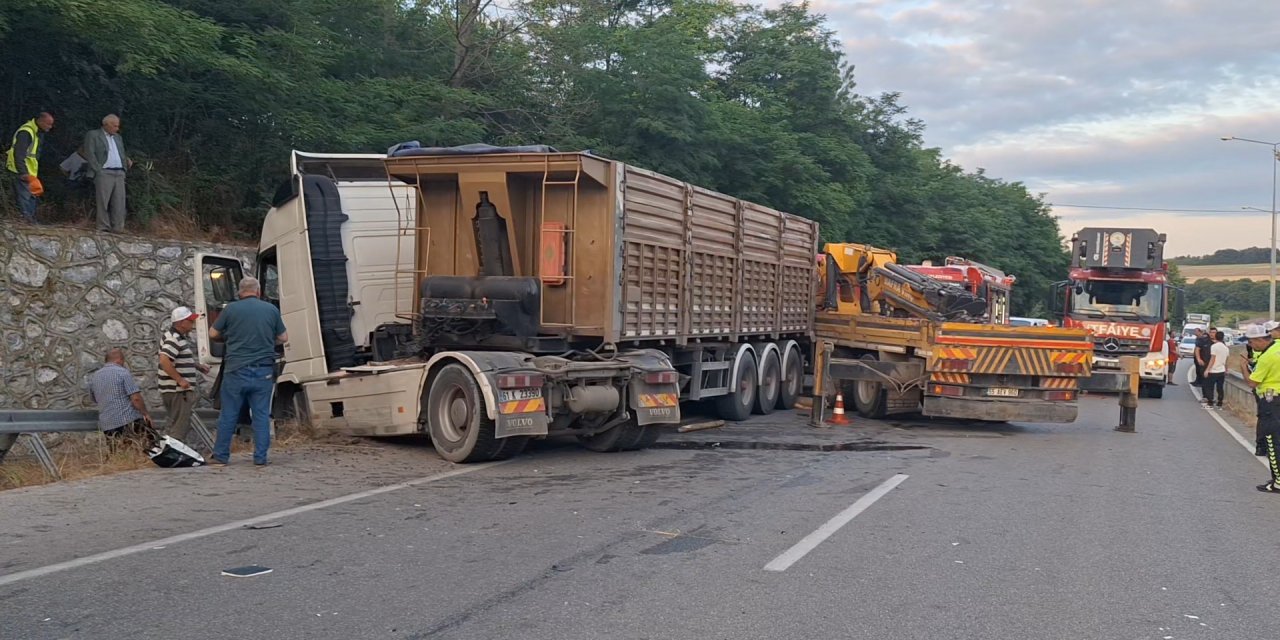 Trafik kazasında 2 kişi yaralandı