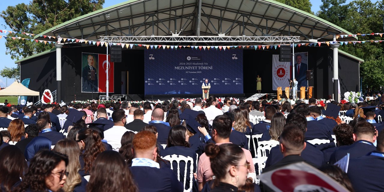 Samsun Üniversitesi 7. yılında 459 mezun verdi