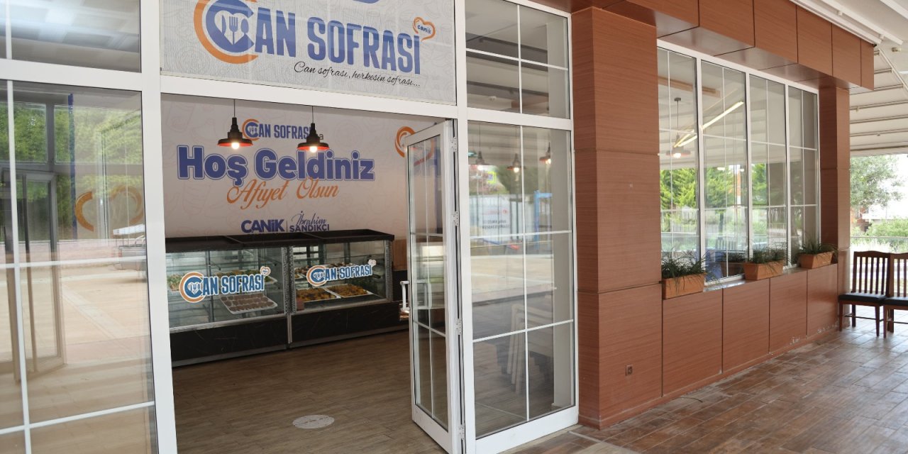 Canik'te Can Sofrası hizmete giriyor