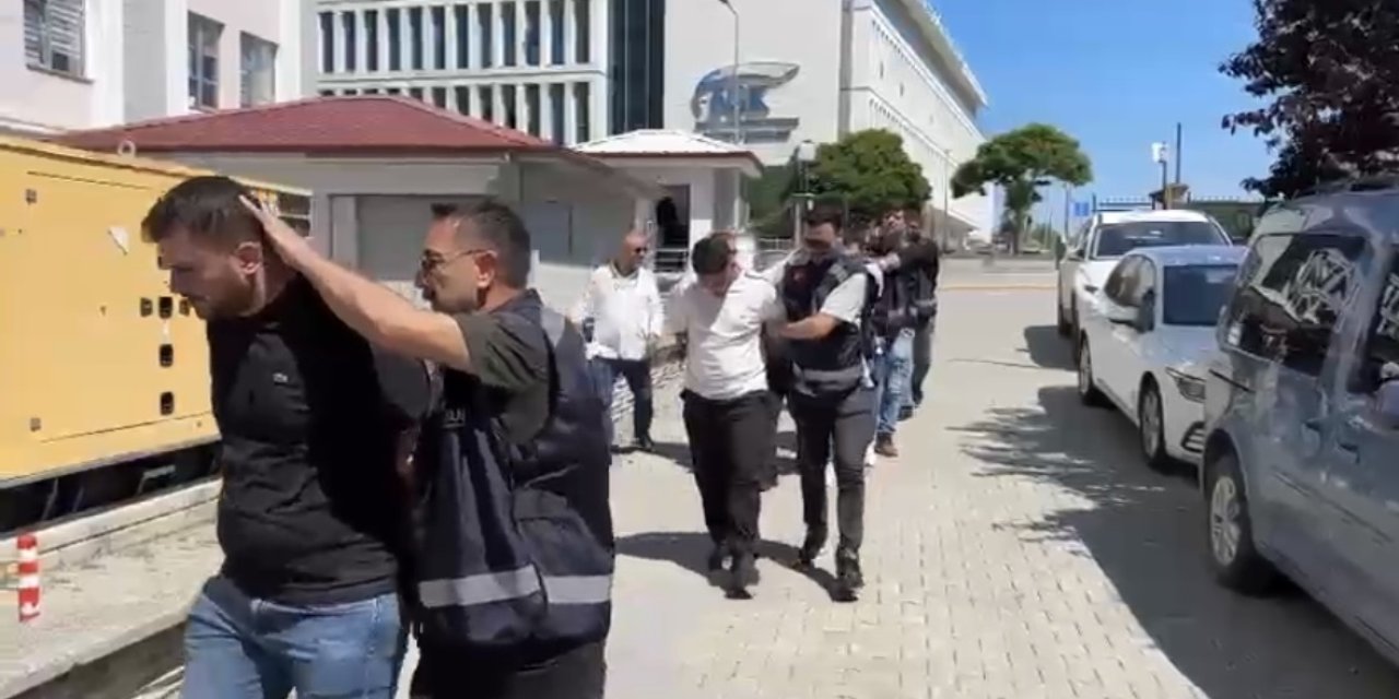 4 şüpheli yakalanıp gözaltına alındı