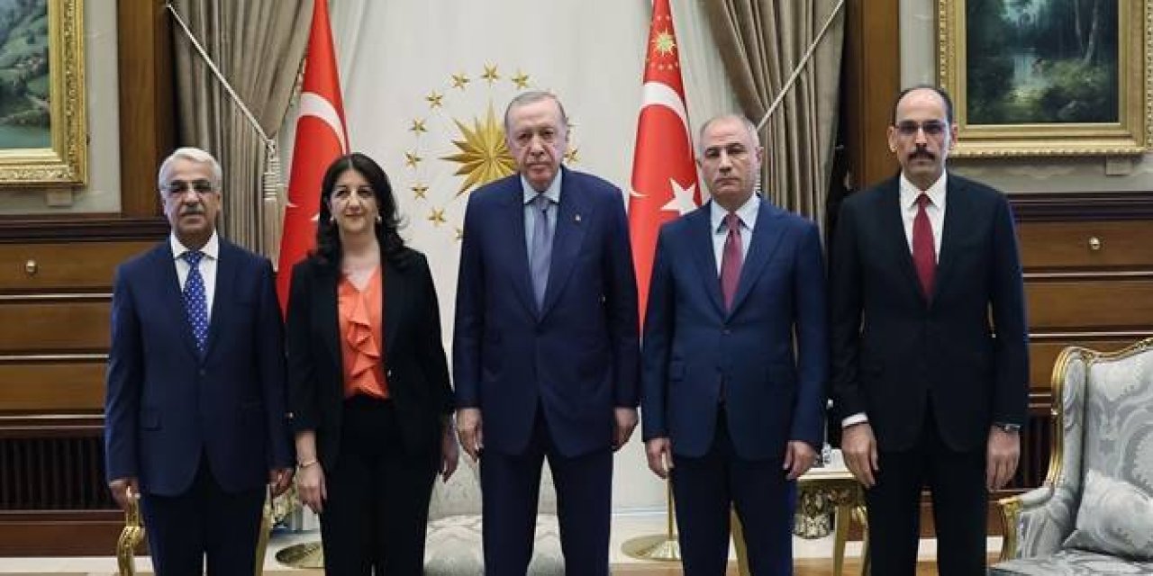 Cumhurbaşkanı Erdoğan, DEM Parti heyetini kabul etti