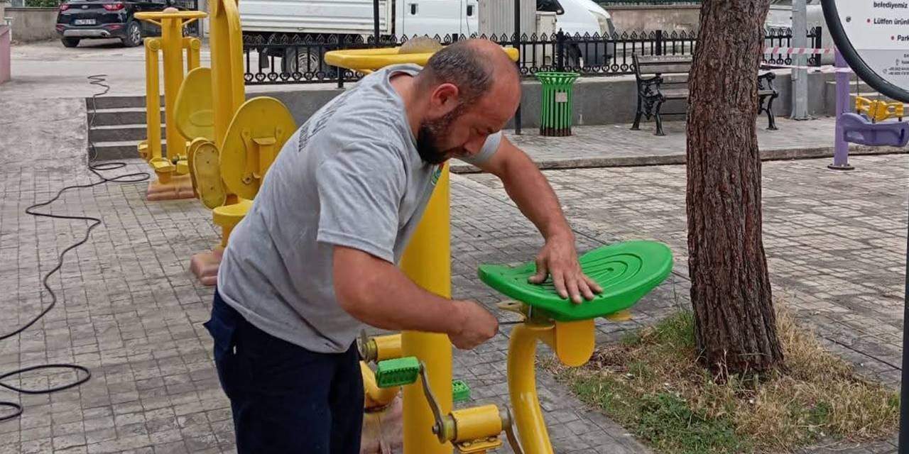İlkadım'da çocuk parkları yenileniyor