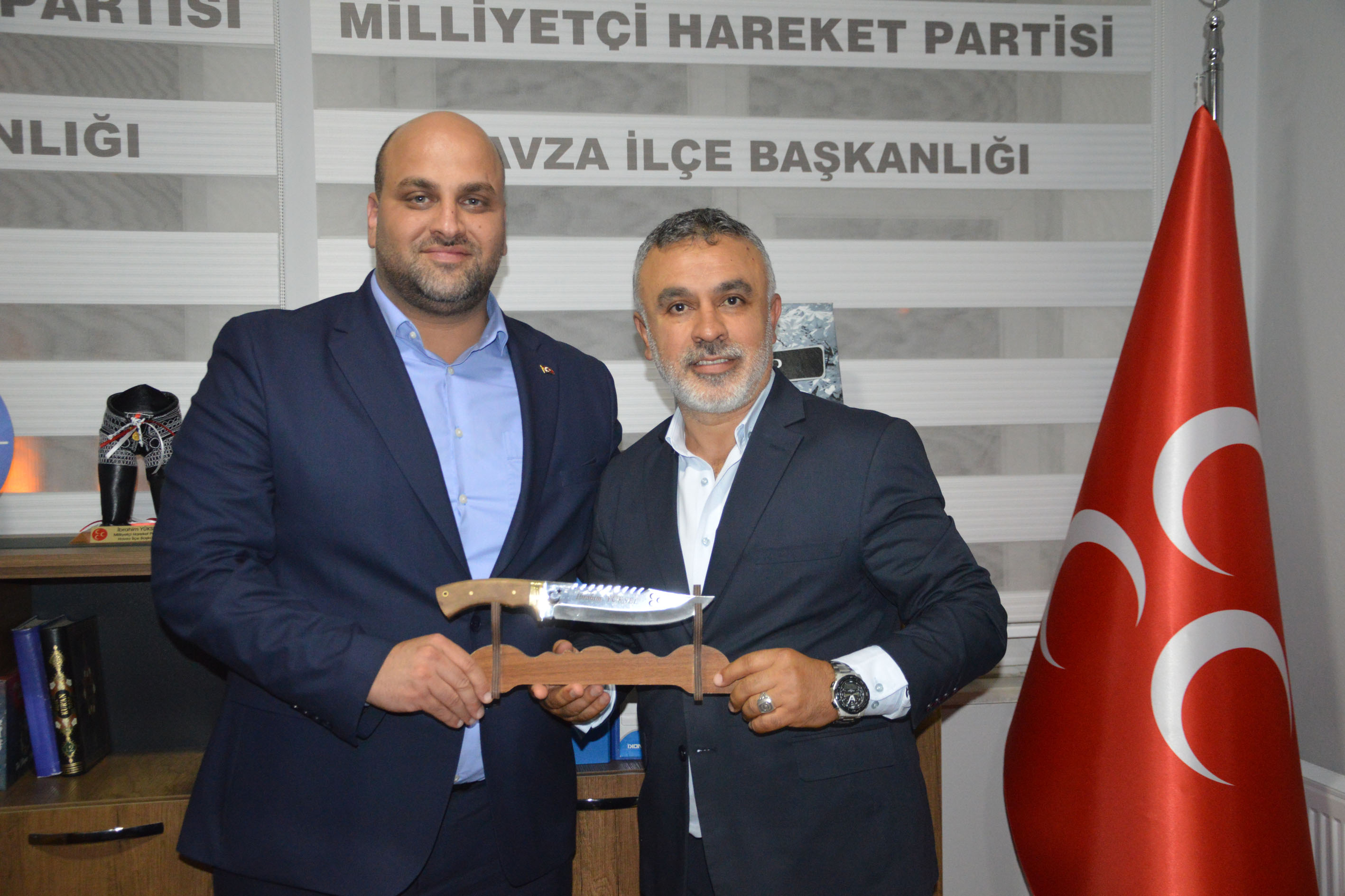 ASFED’den MHP Havza İlçe Başkanı Yüksel’e ziyaret