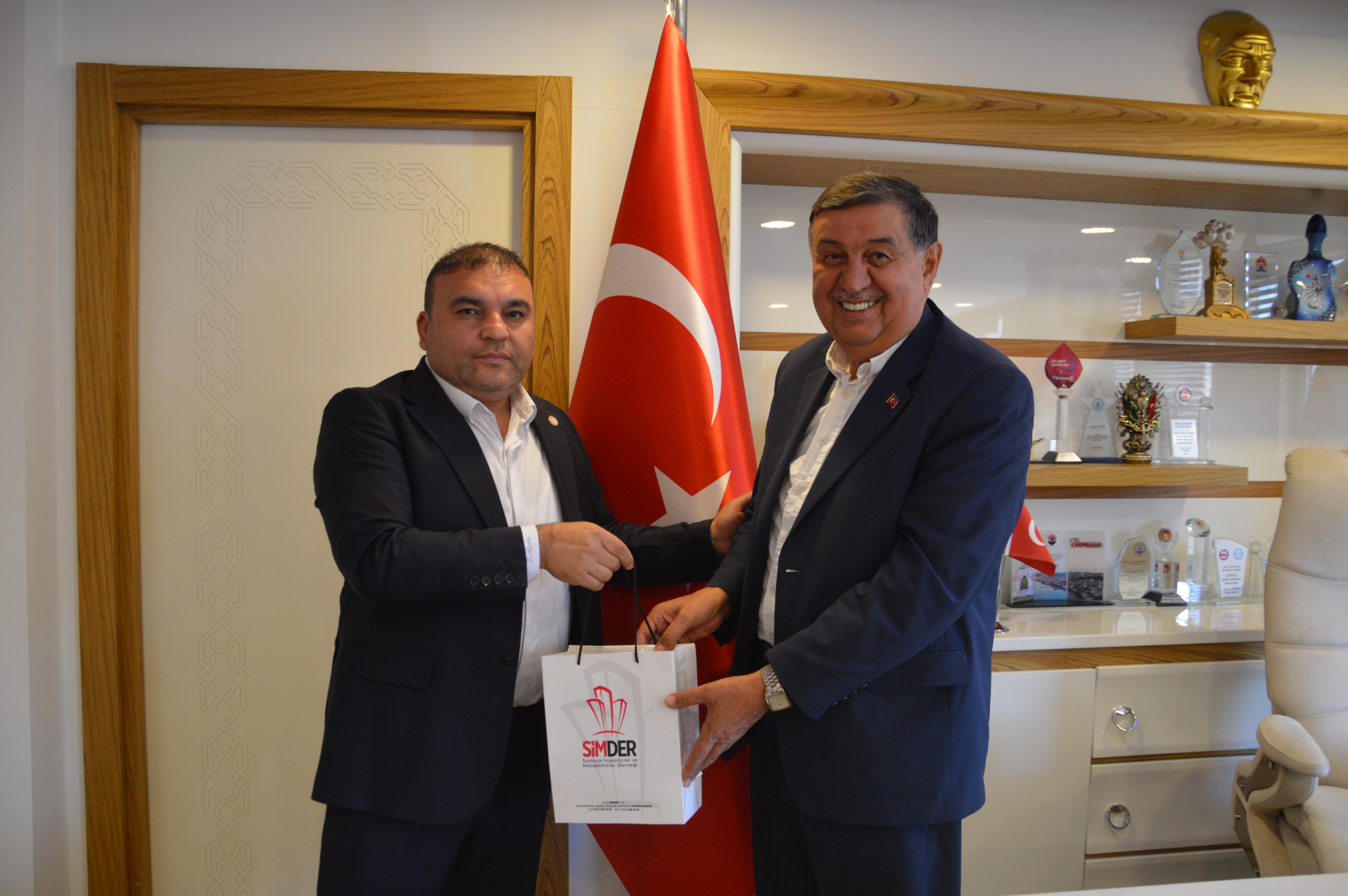 SİMDER'den Havza ve Vezirköprü'ye ziyaret