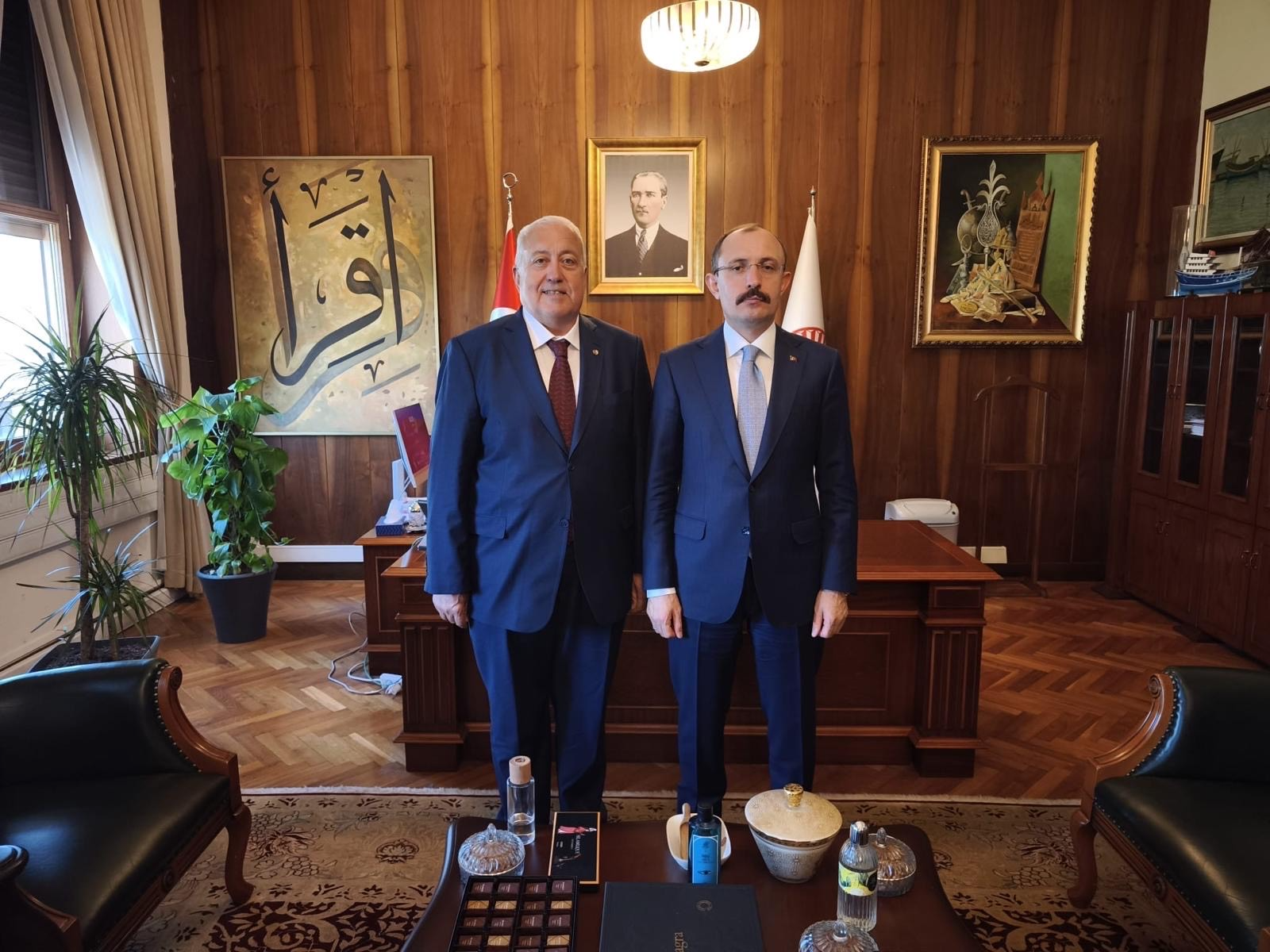 Kazım Yılmaz’dan Mehmet Muş’a Ziyaret
