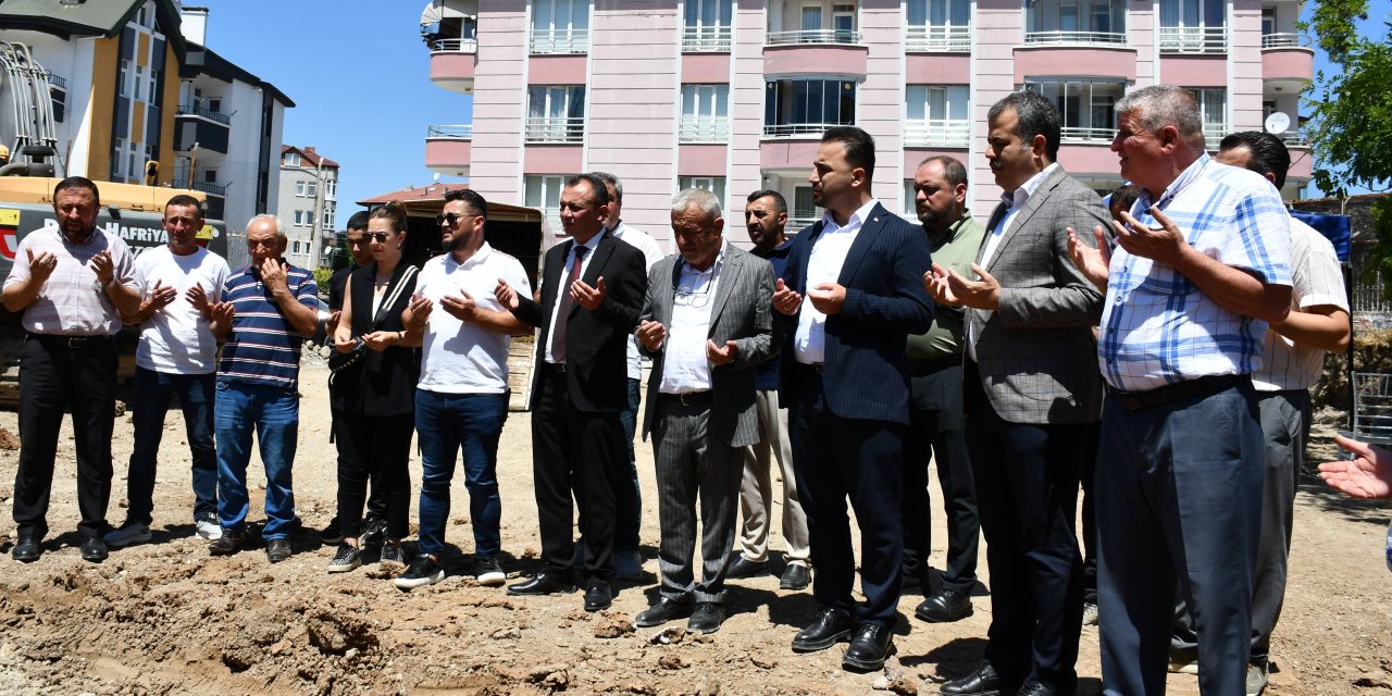 Sağlık hizmetleri istasyonu için çalışmalar başladı