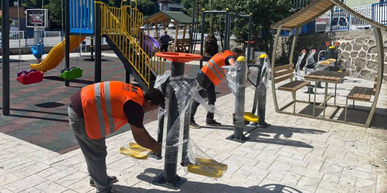 Canik'te yeni parklar hizmete giriyor