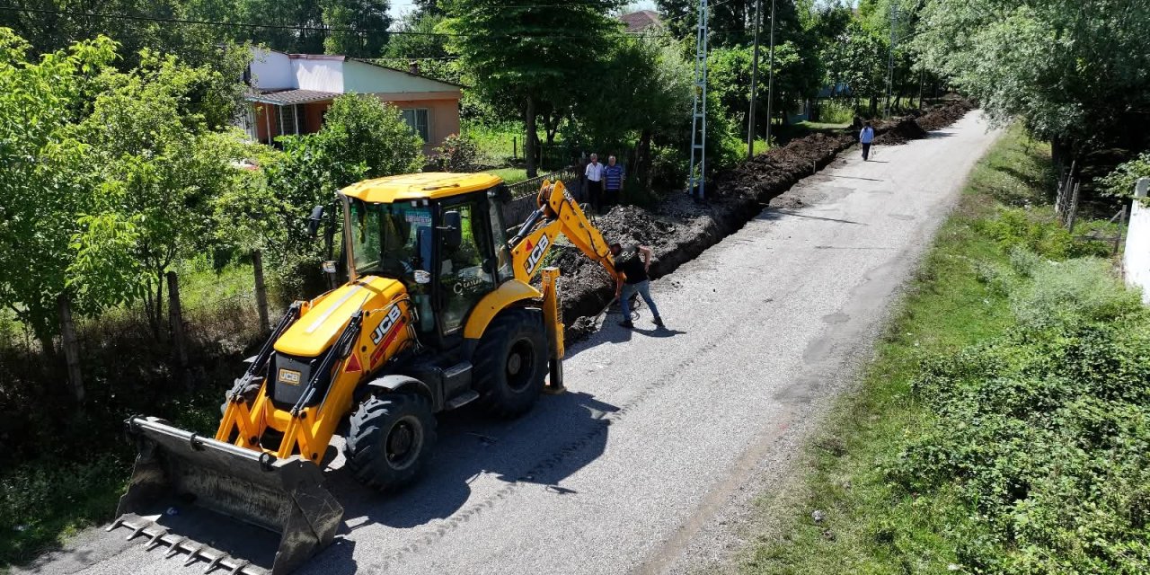 Terme'de doğal gaz ağı genişliyor