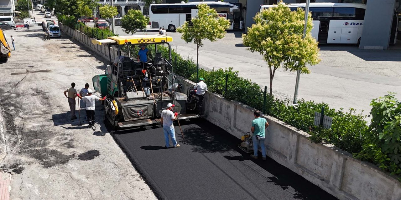 28 sokakta yol çalışmaları devam ediyor