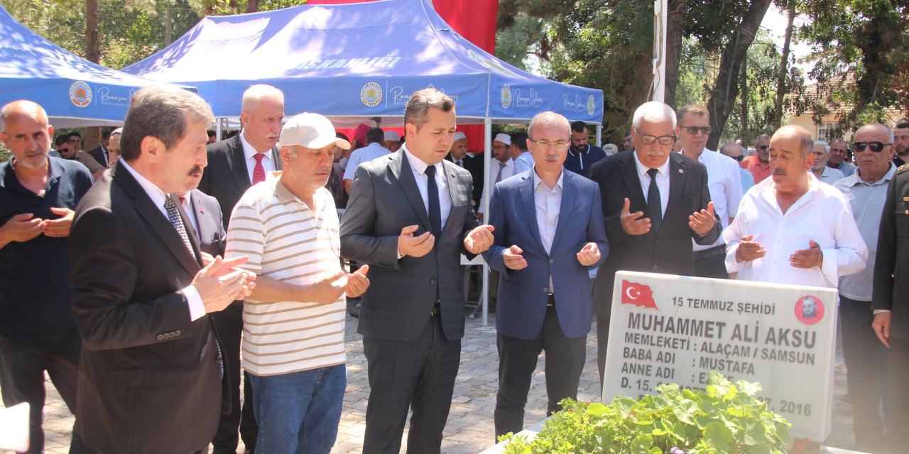 Samsun'da 15 Temmuz şehitleri anıldı