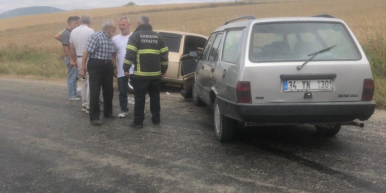 Trafik kazasında 5 kişi yaralandı