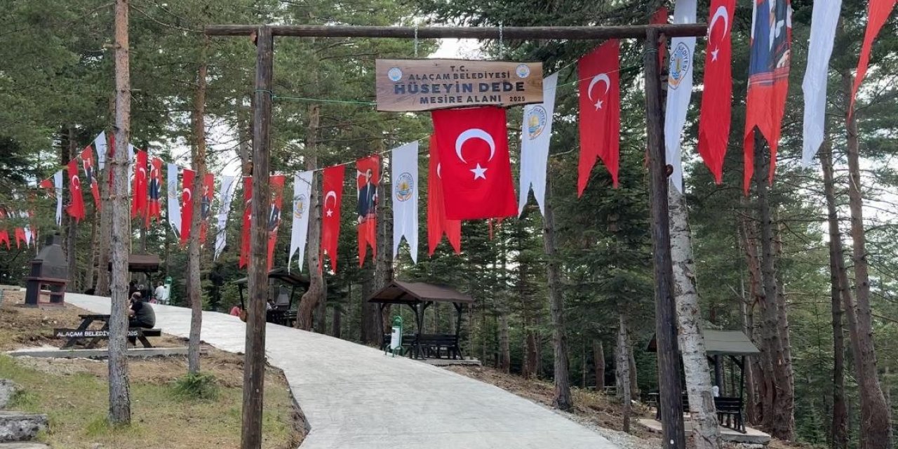 Hüseyin Dede Mesire Alanı hizmete açıldı