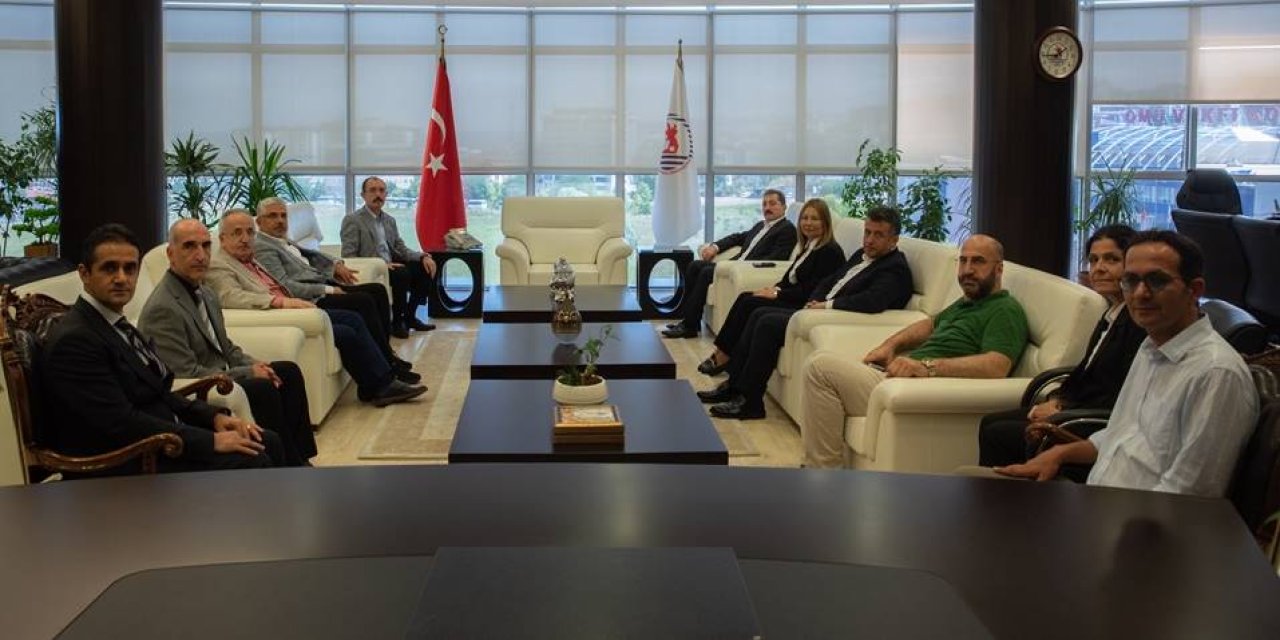 TBMM Plan ve Bütçe Komisyonu Başkanı Muş’tan OMÜ’ye ziyaret