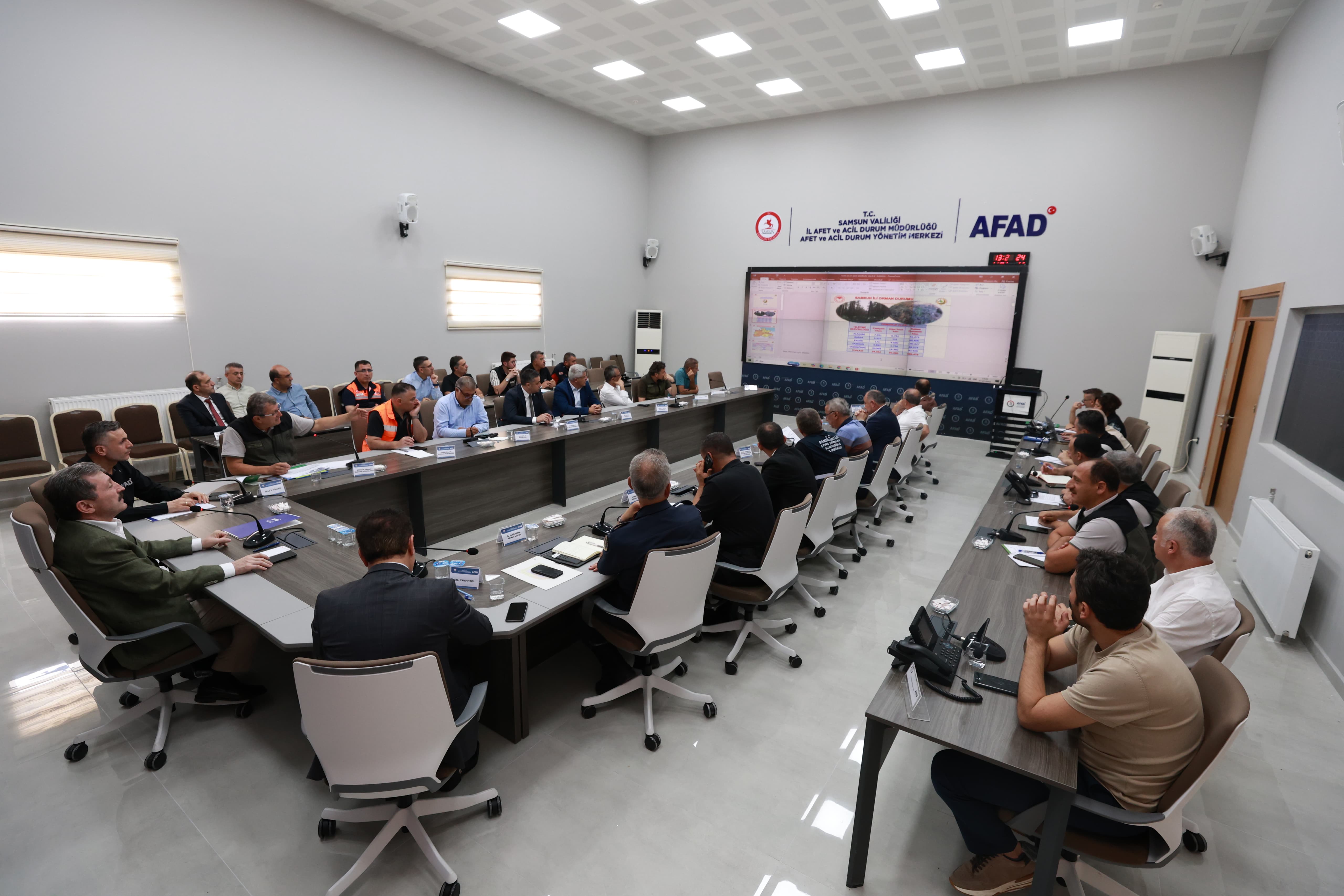Yangın riskine karşı kurumlar AFAD’da buluştu